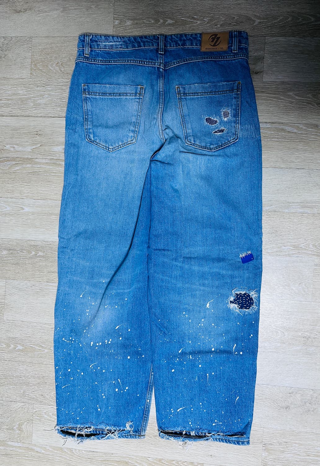 자라x아더에러 자더에러 패치워크 진 상품이미지2