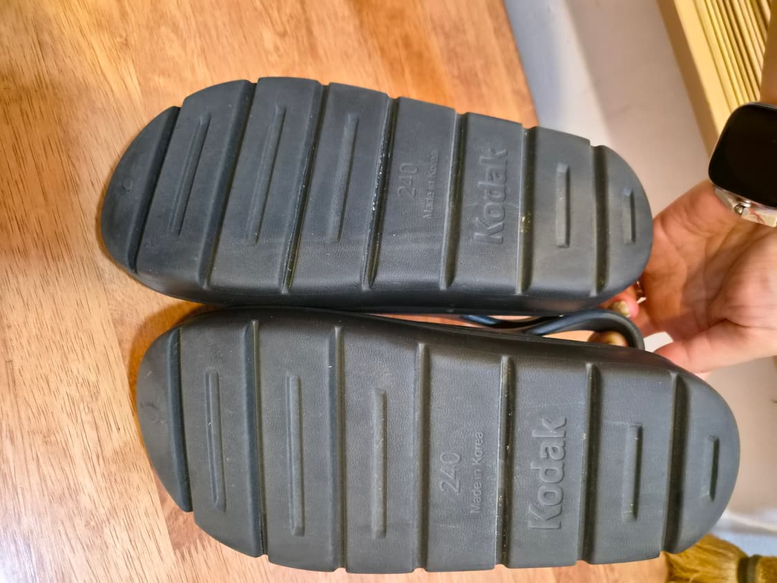코닥 Kodak 여성 캠비클로그 블랙샌들 240사이즈 상품이미지3