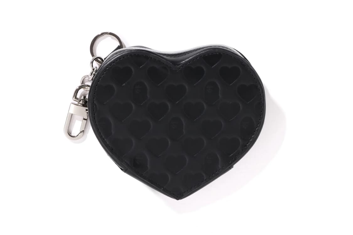 베이프 Bape 하트 파우치 블랙 상품이미지2