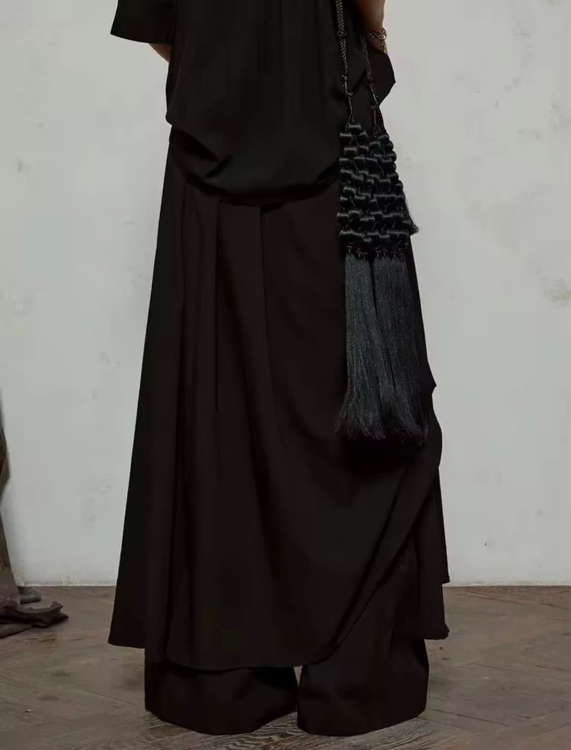 Avantgarde skirt pants 아방가르드 스커트 레 이어드 팬 상품이미지3