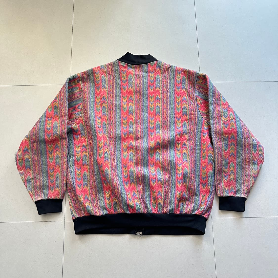 90s 칼하트 사우스웨스트 아즈텍 패턴 블랭킷 산타페 집업 XL 상품이미지8