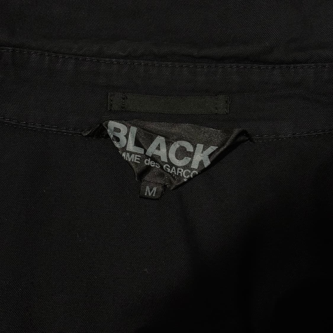 [M] 블랙 꼼데가르송 12SS 집업 재킷 상품이미지9
