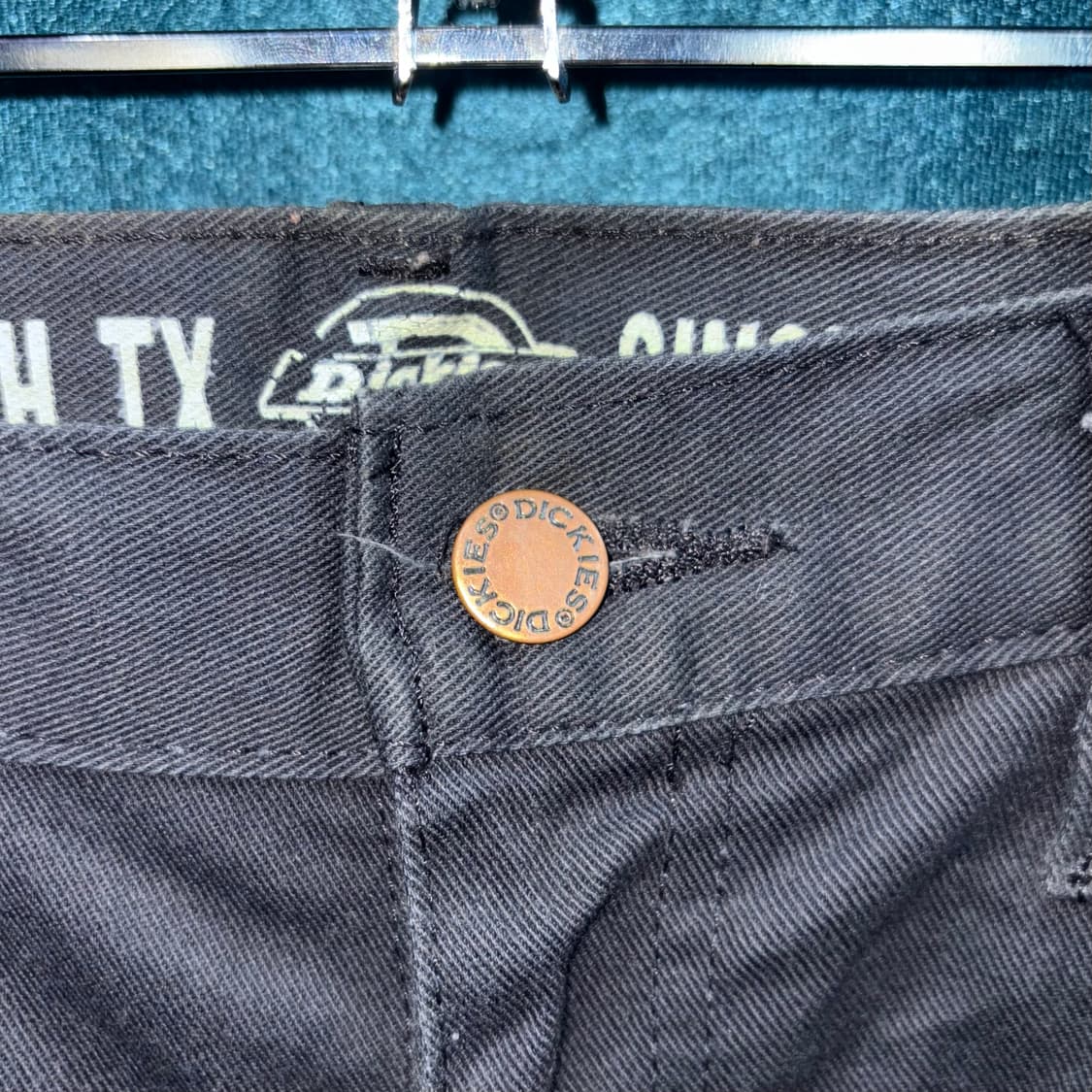 (32) 디키즈 슬림핏 블랙 워크 팬츠 상품이미지4