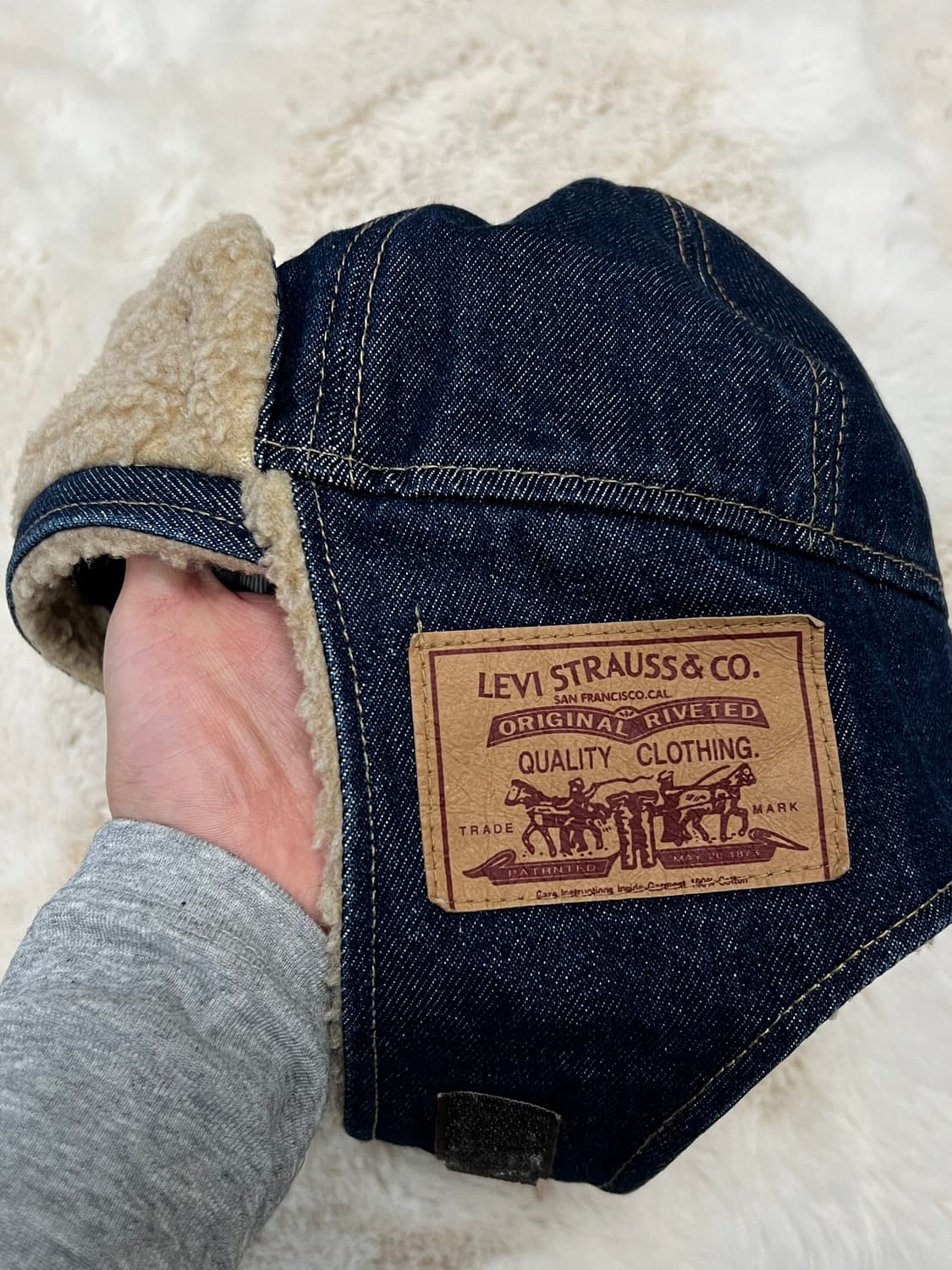 리바이스 셰르파 트루퍼 햇 상품이미지4