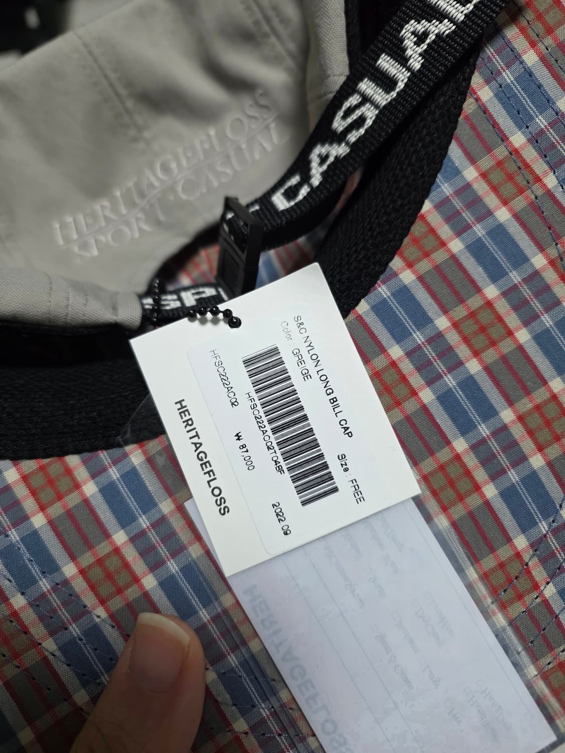 [OS] 헤리티지플로스 롱빌캡 팝니다 상품이미지5