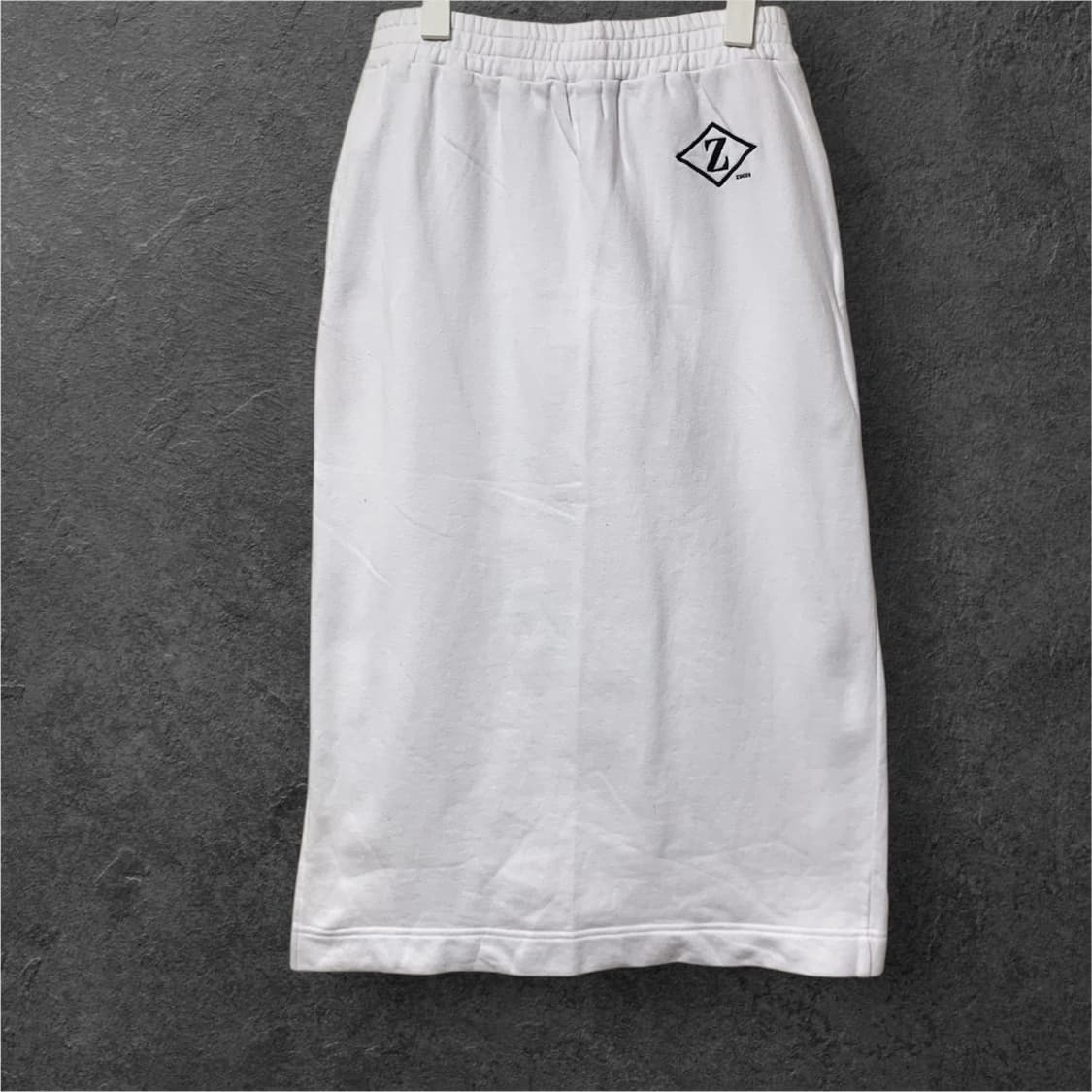 주카 zucca 화이트 우라케시리즈 스커트 상품이미지2