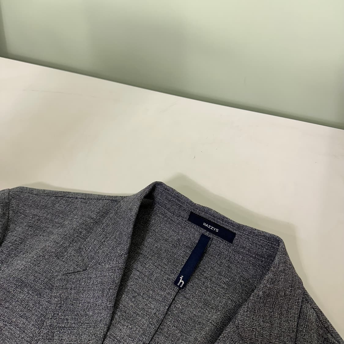 95-100 헤지스 진그레이 써머폴리 간절기 블레이져 상품이미지3