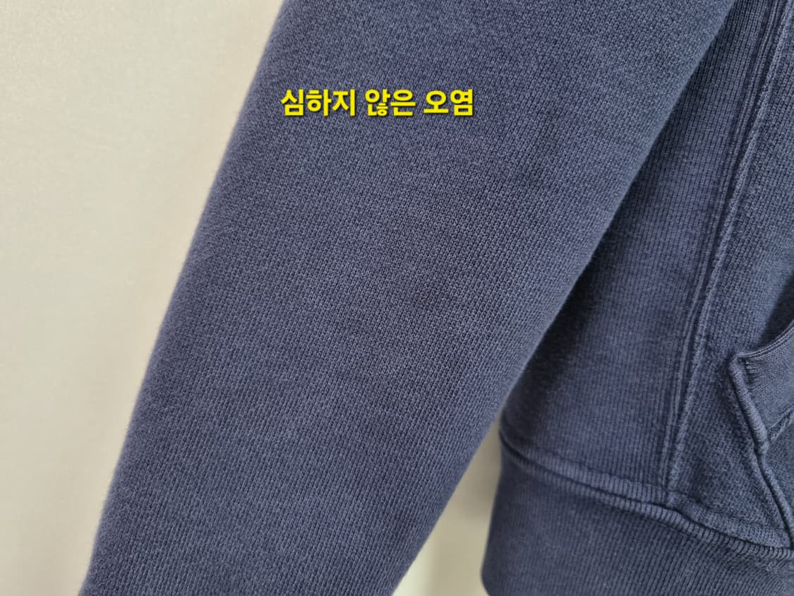 남성 여성 빈티지 두산 폴로 긴팔 후드 집업 상품이미지5