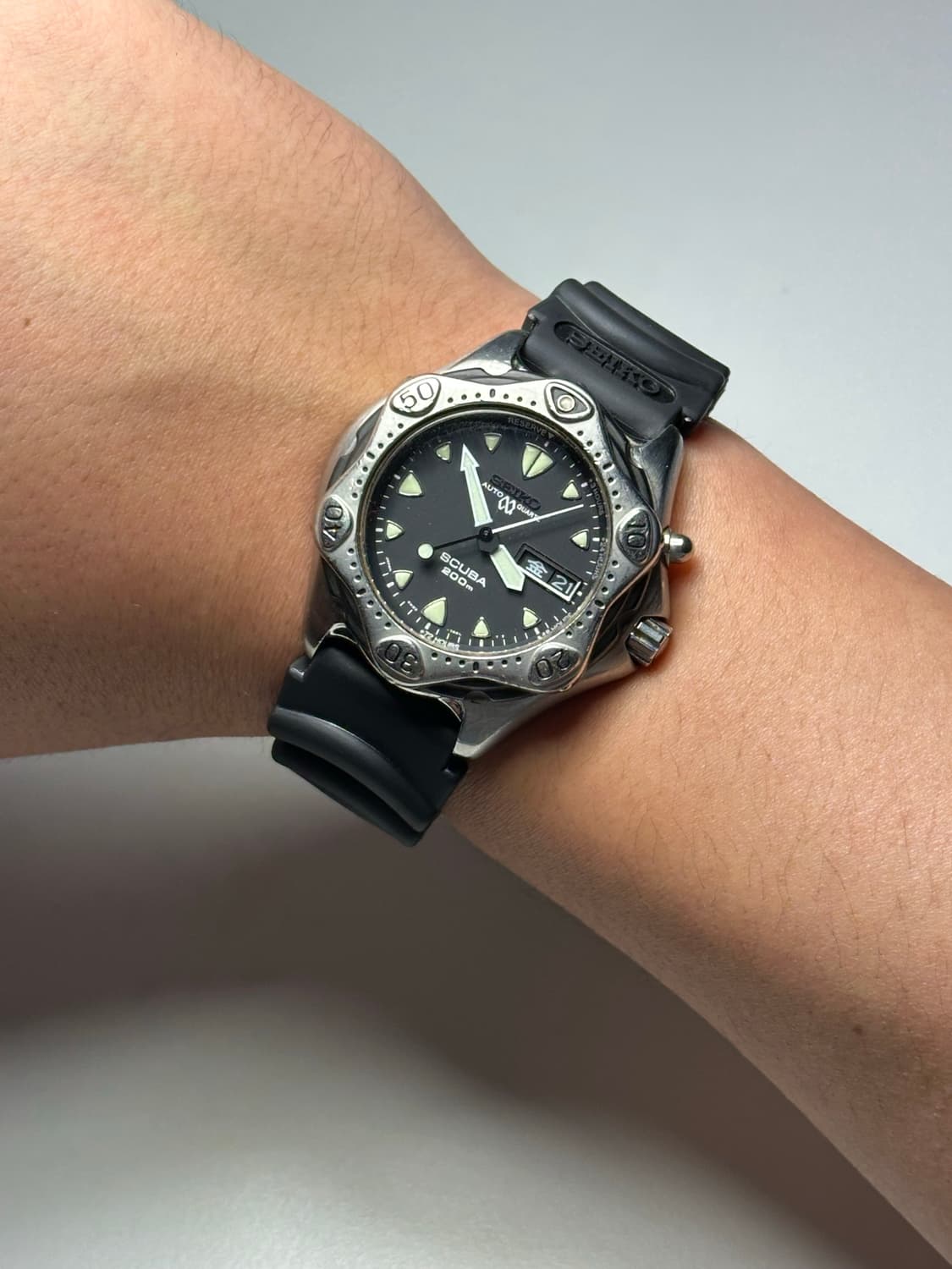 SEIKO auto quartz scuba 상품이미지5