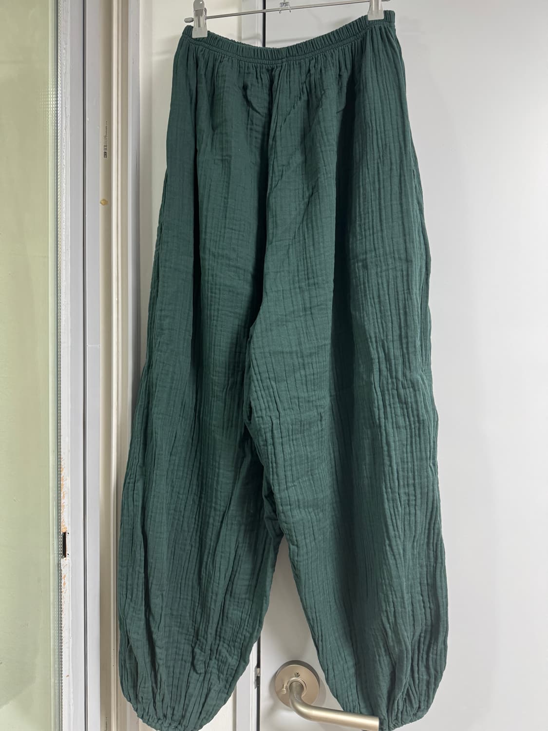 맑음복 바지 그린 상품이미지5