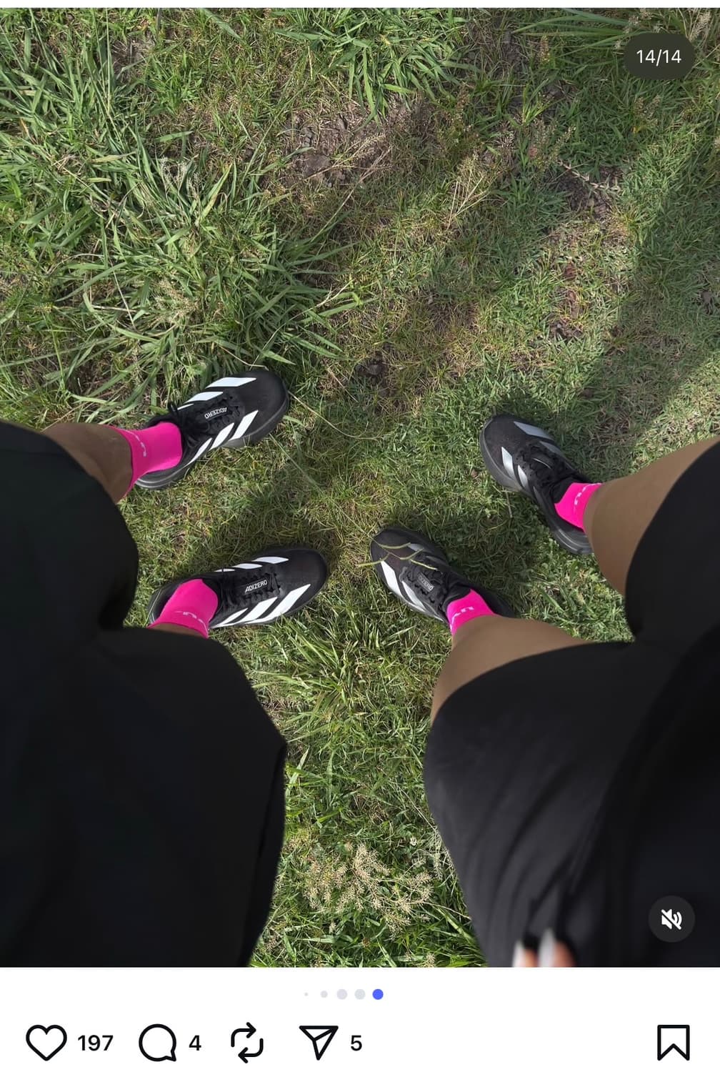 [새상품-SM/LXL] UVU Running Sock Pink 상품이미지4