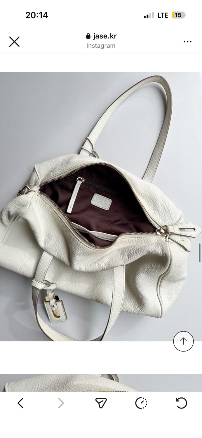 막스마라 올드 보스턴백 old MAX MARA - Boston Bag  상품이미지6