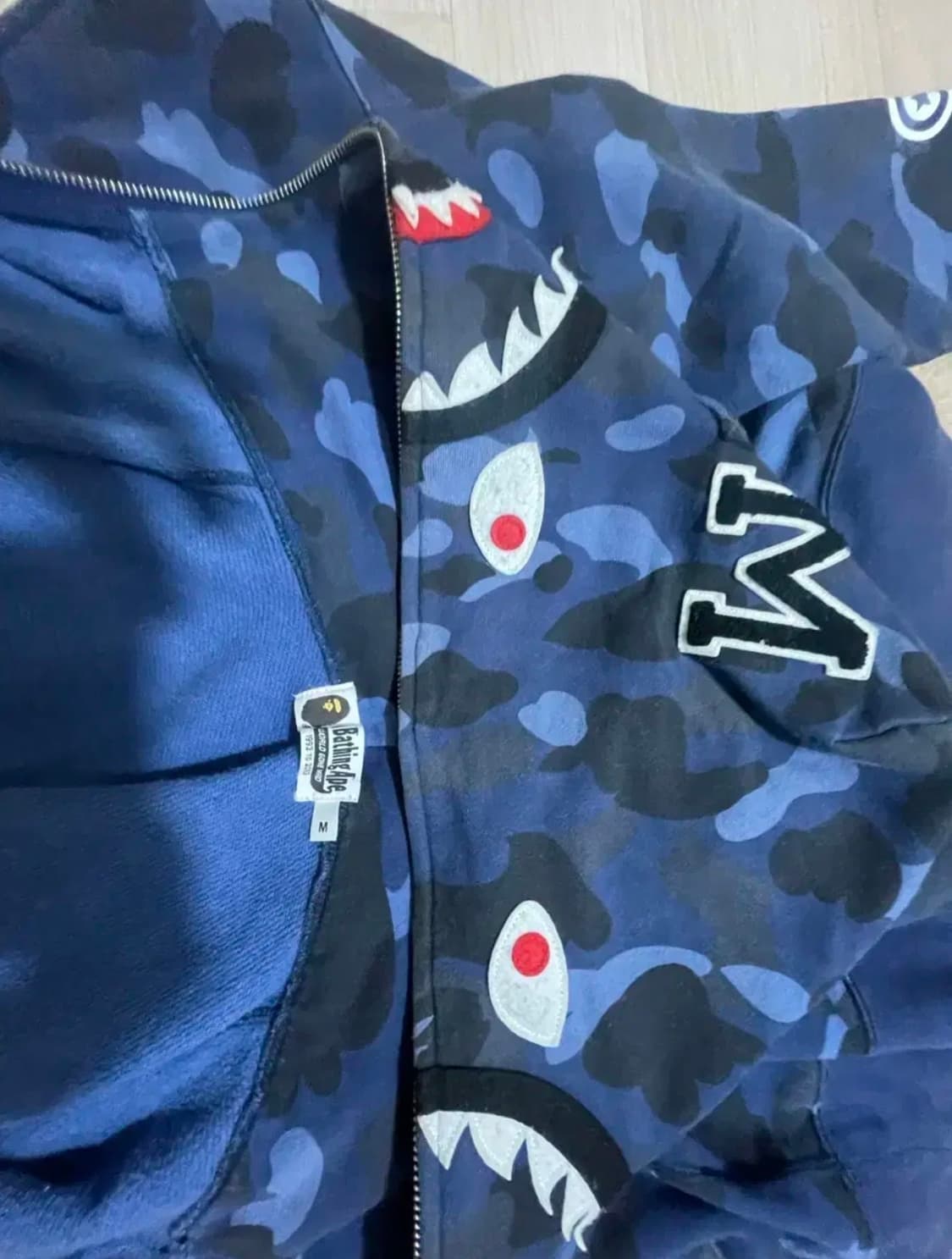 베이프 샤크 후드 청계 m 정품 상품이미지4