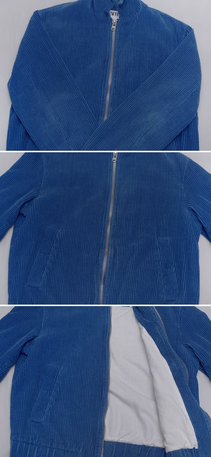 자라 (ZARA) 빅코듀로이 집업 블루종 자켓 (M / 100+) 상품이미지6