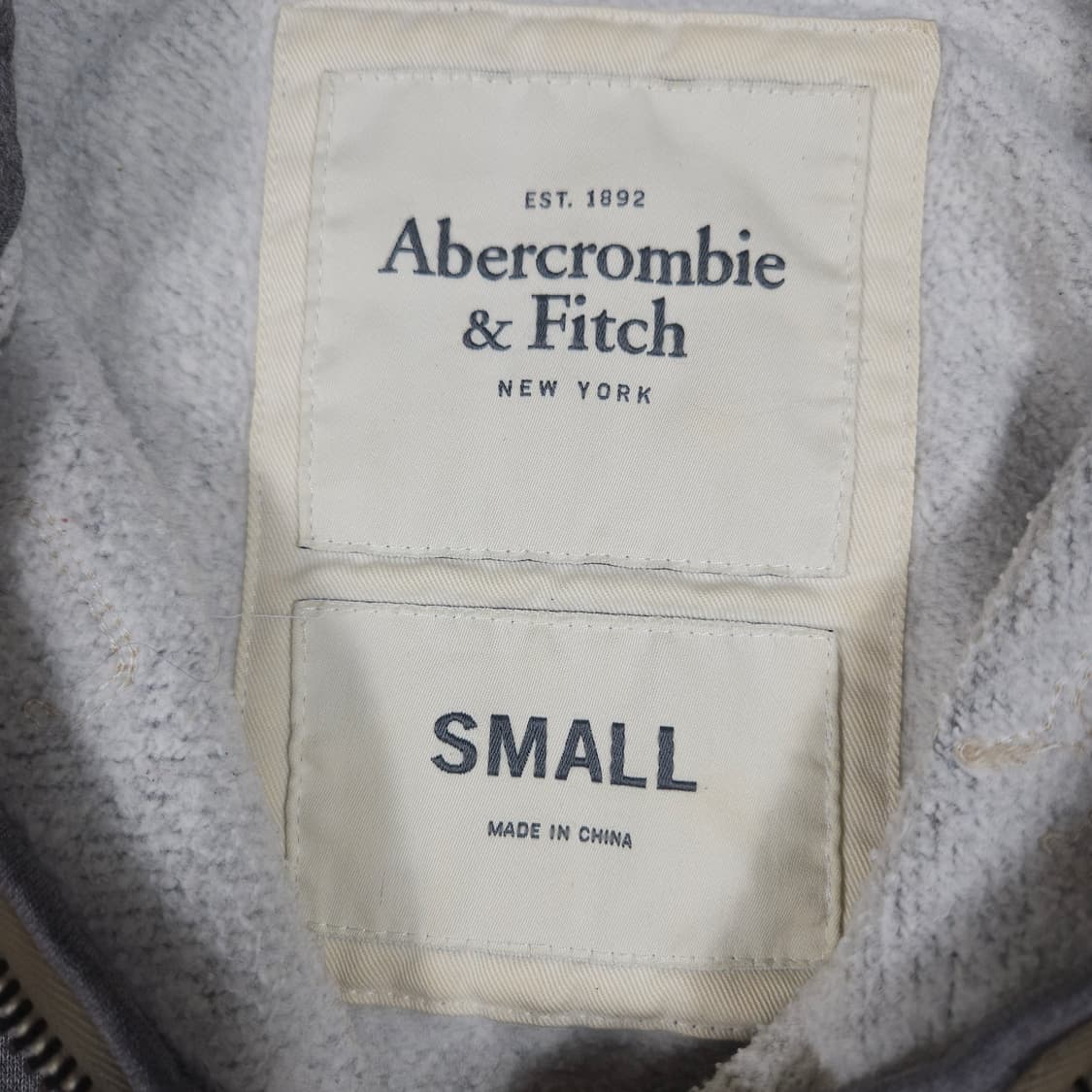 아베크롬비 그레이 후드집업  상품이미지4