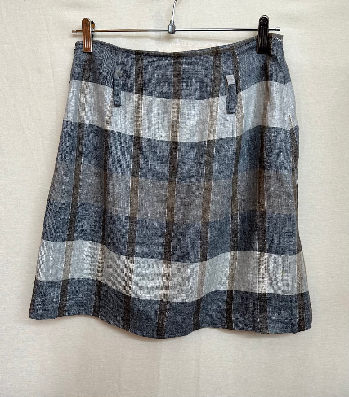 donna crre linen skirt 상품이미지5