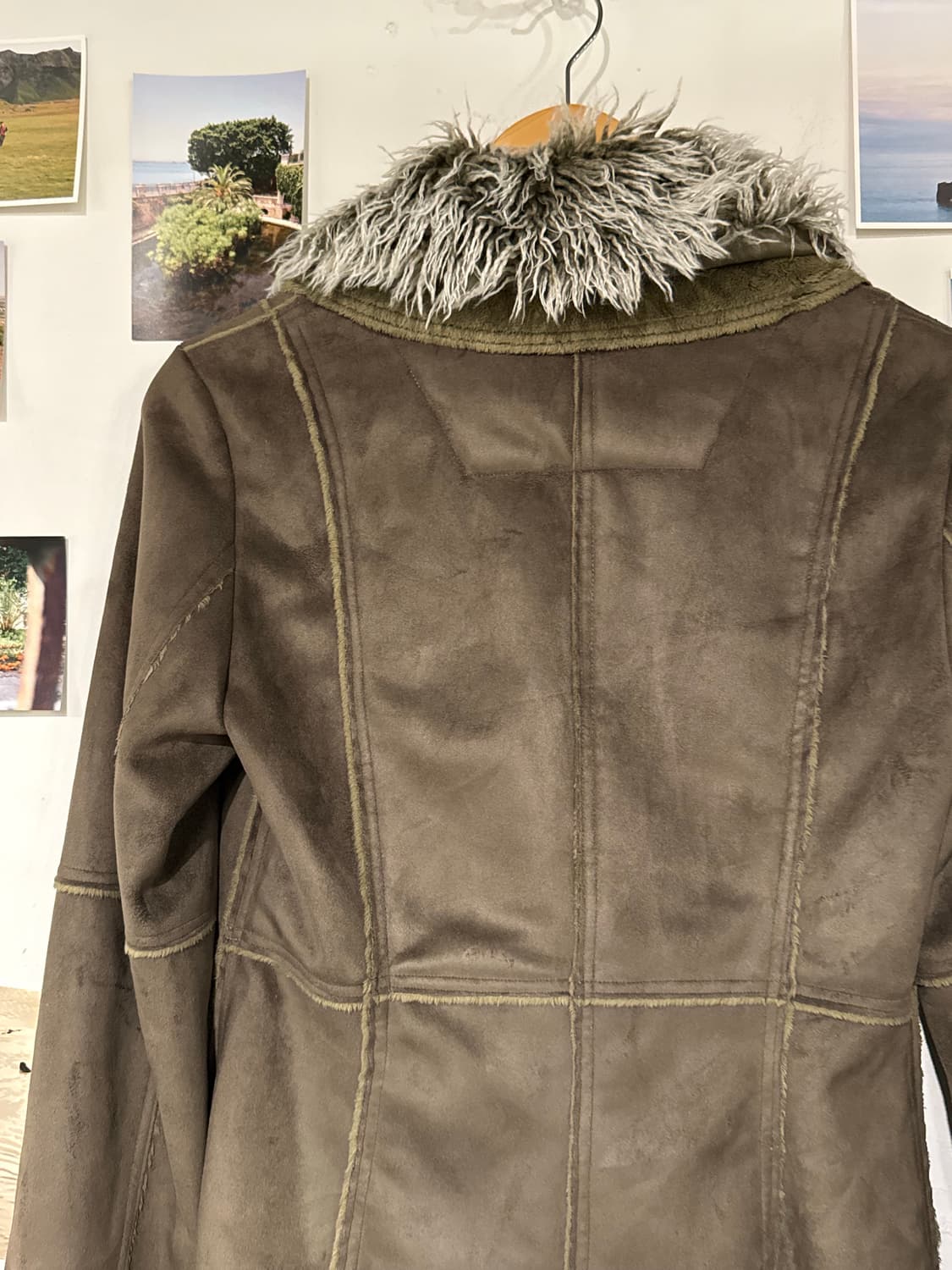 스웨이드 퍼카라 자켓 상품이미지6