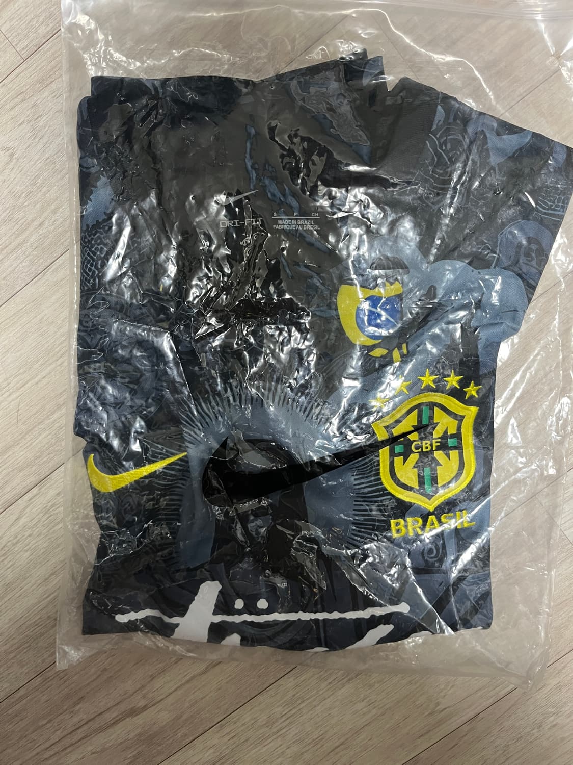 나이키 브라질 축구 유니폼 스투시 커스텀 상품이미지2