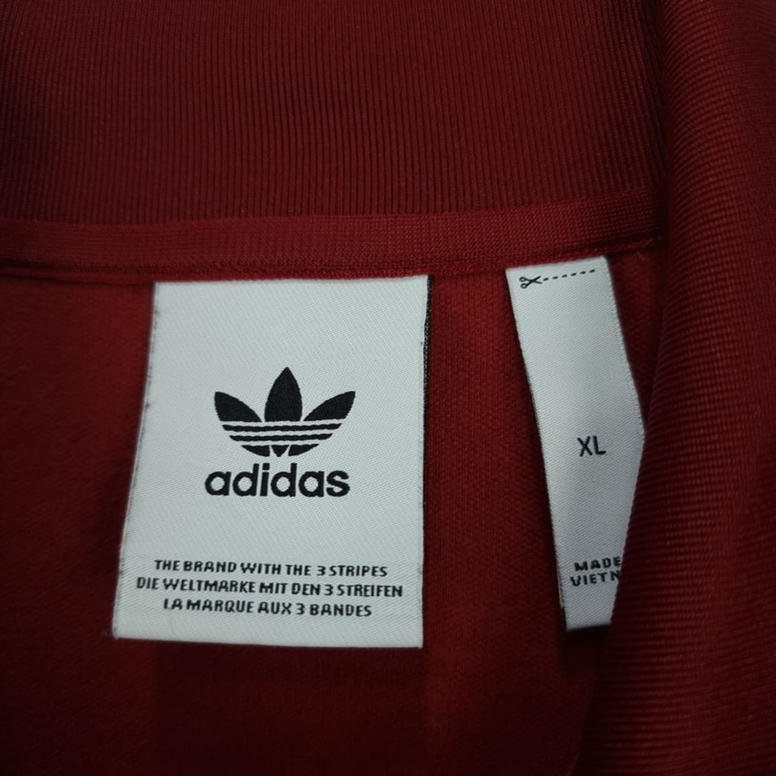 [아디다스] 베켄바우어 져지 트랙탑 집업 자켓 버건디 M19357 상품이미지8