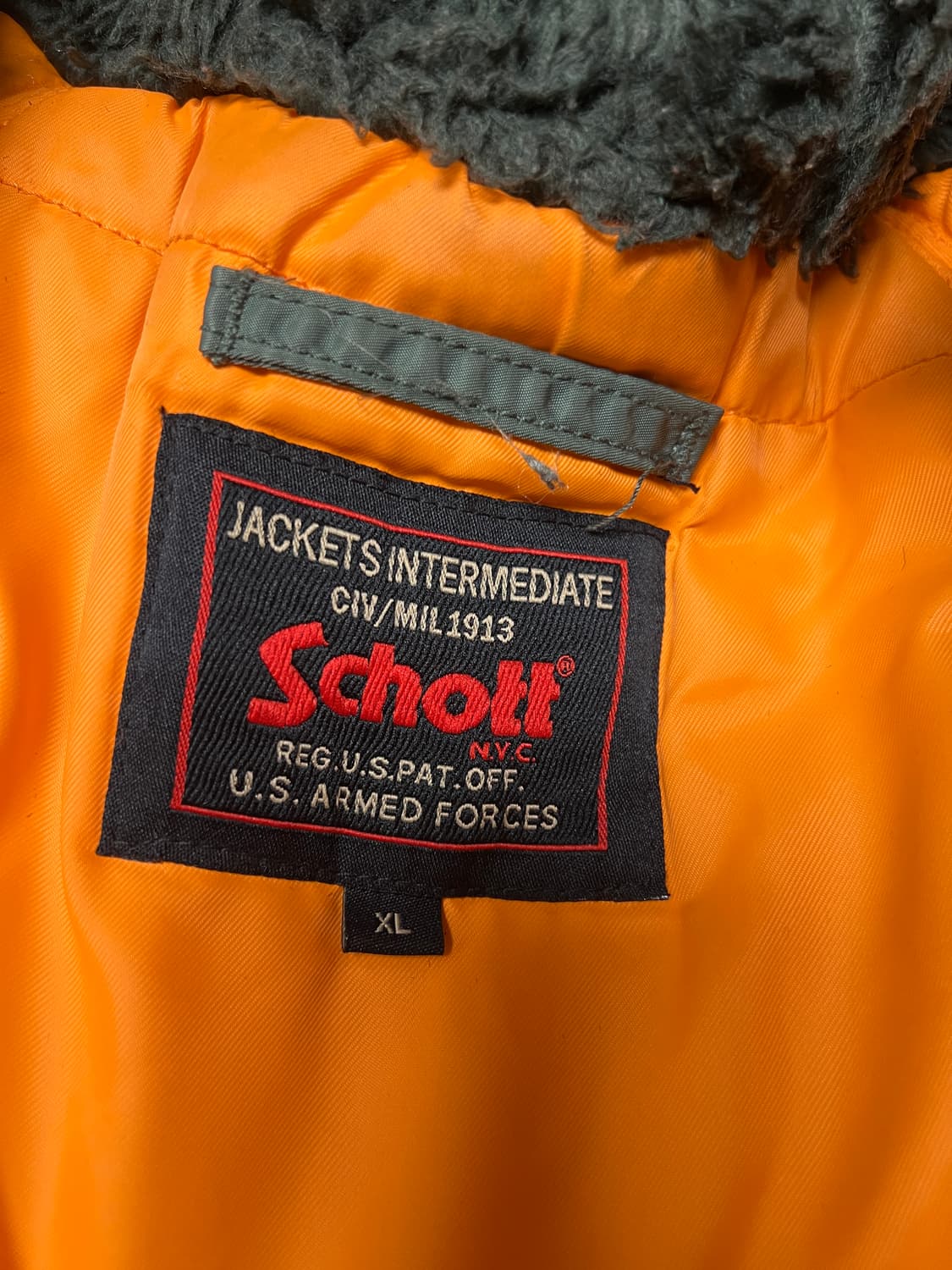 [XL] Schott N-3B 나일론 파카 상품이미지10