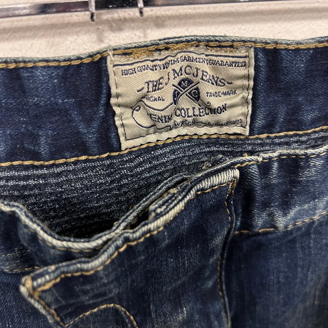 JMC JEANS 슬림핏 스판 바이커 데님팬츠 상품이미지3