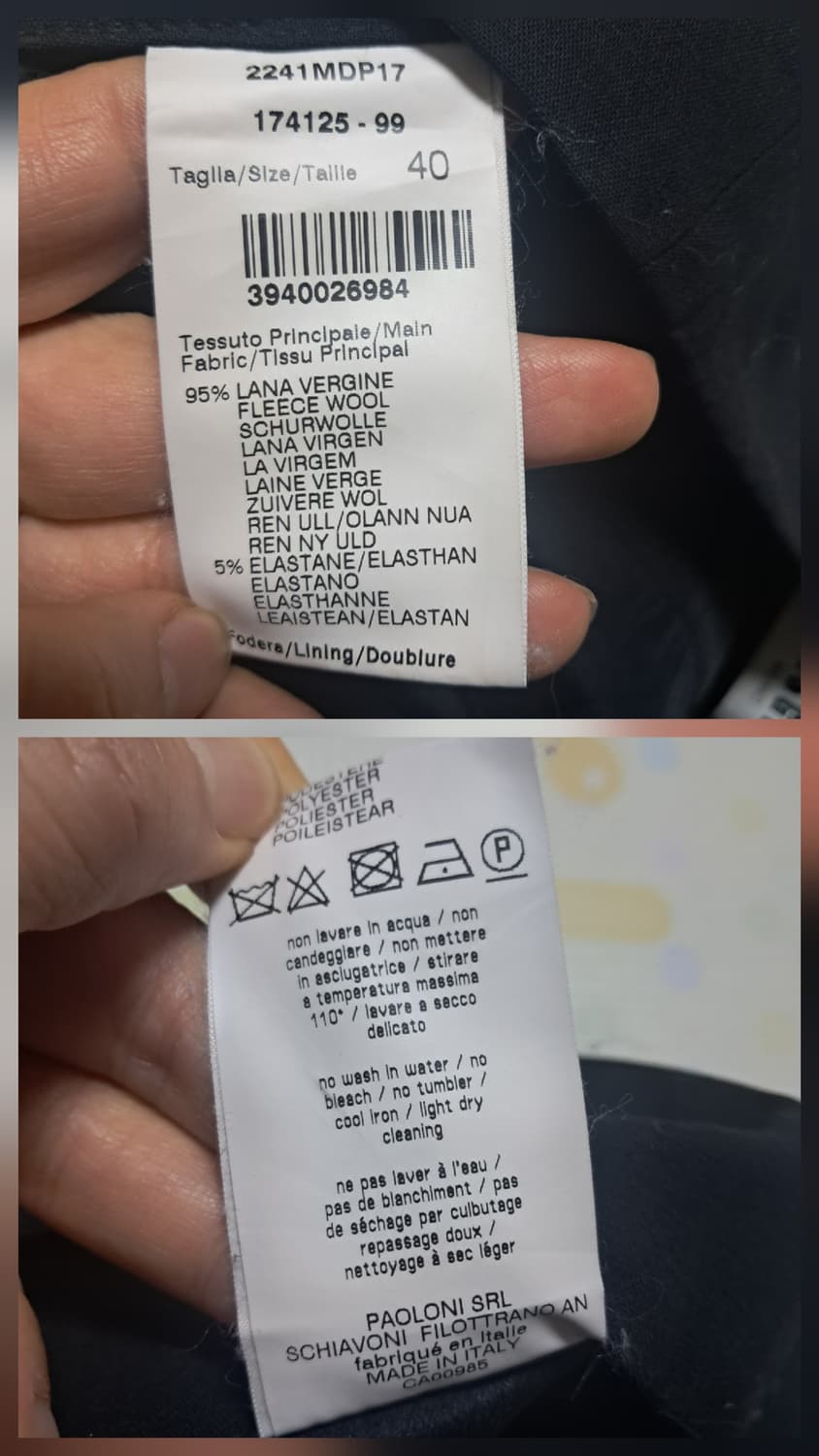 MSGM 블랙 와이드 팬츠 40(약 55) 상태최상 상품이미지9