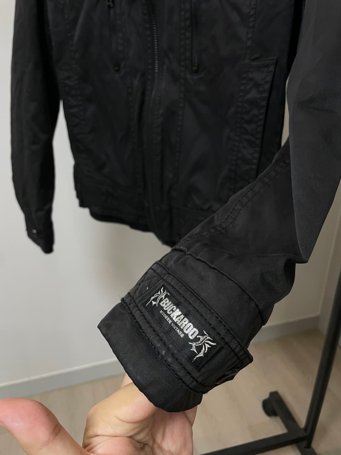 (XL) Buckaroo 버커루 하이넥 락시크 블루종 자켓 상품이미지3