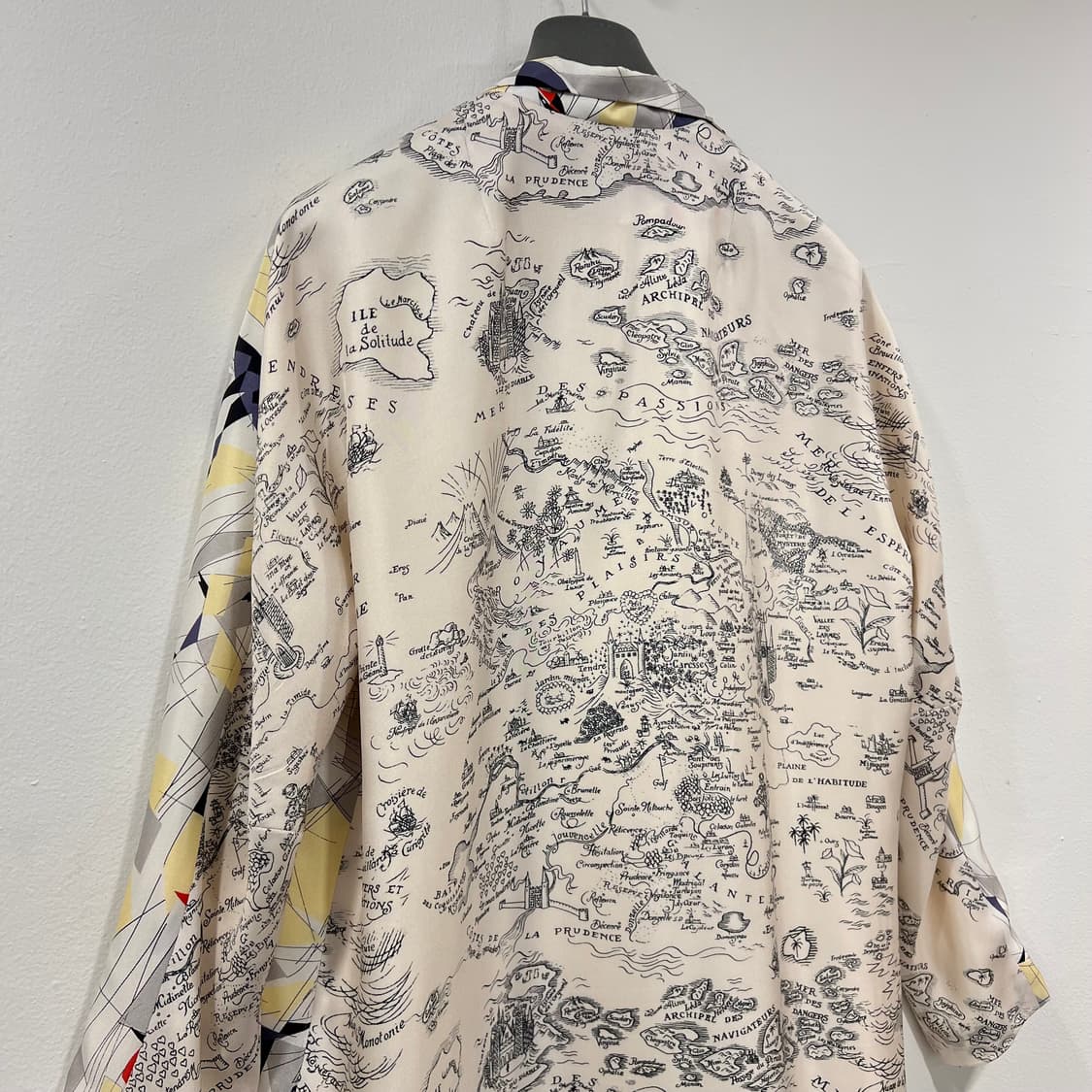 꼬르소꼬모 x La Prestic Ouiston 실크 블라우스 상품이미지6