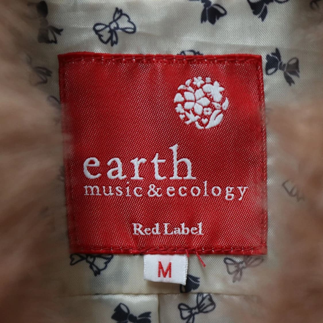 얼스 뮤직 밑단 포인트 딸기우유 싱글 코트 60311 상품이미지9