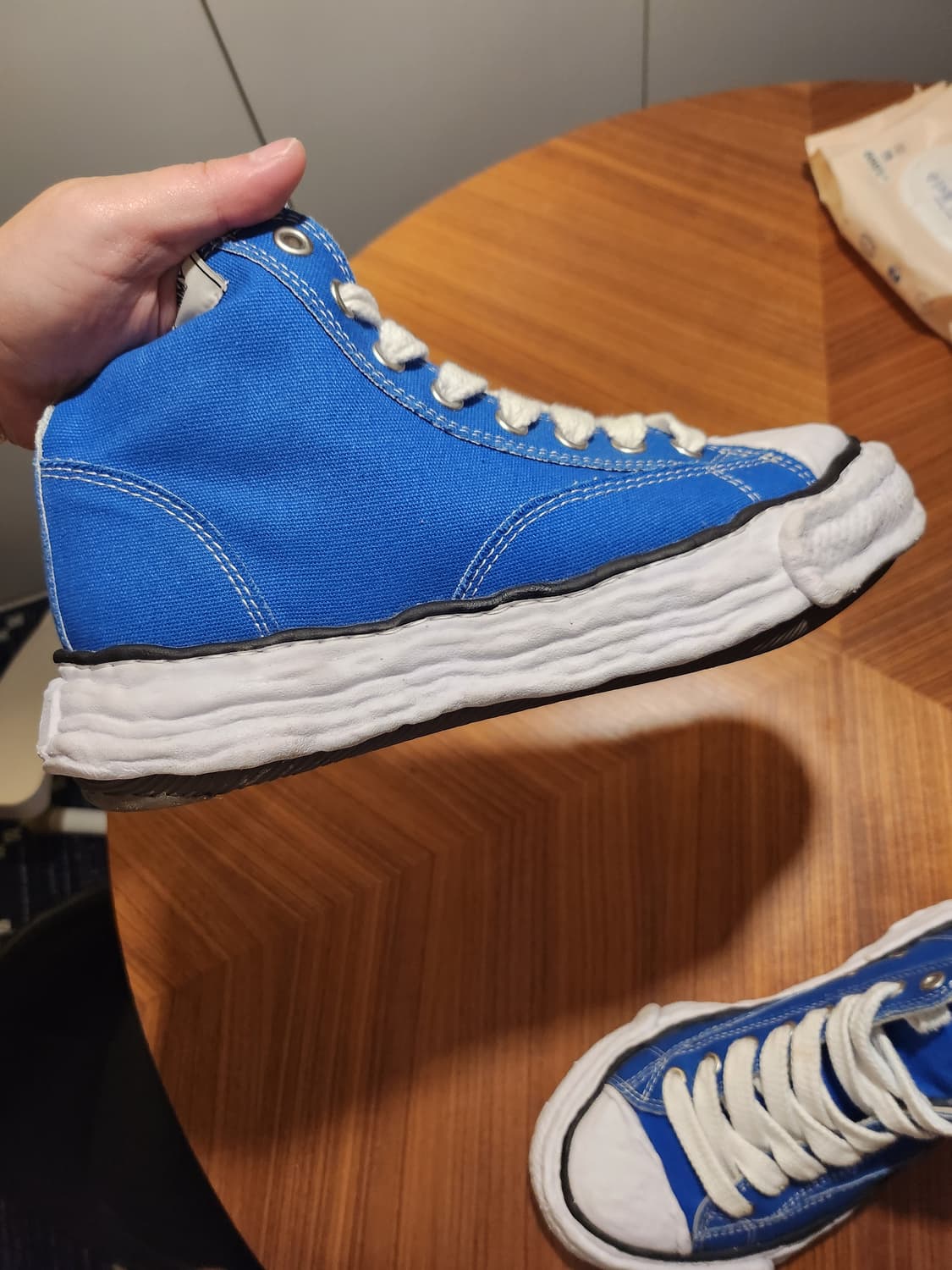미하라야스히로 피터슨 하이탑 블루 43 상품이미지4