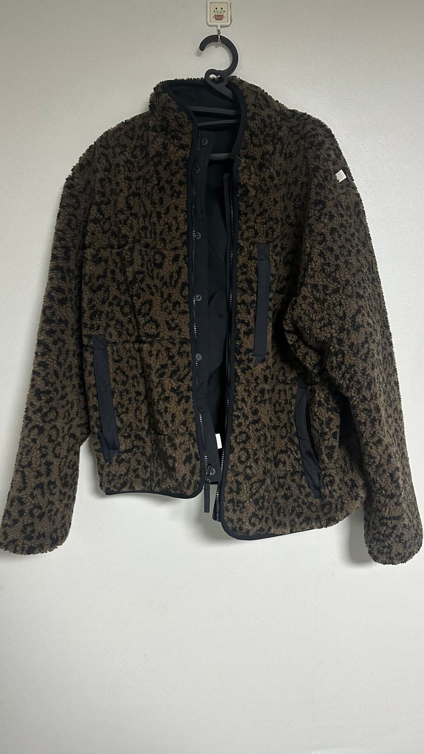 FETCH 자카드 리버시블 쉐르파 자켈 상품이미지1