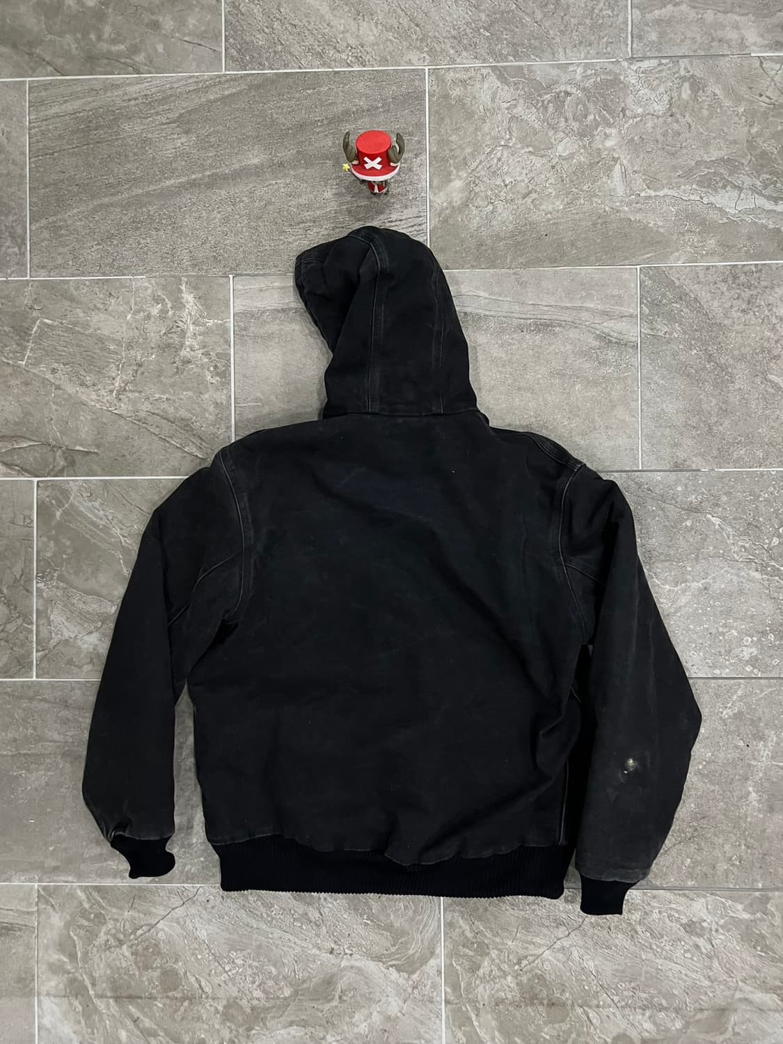 (M) 칼하트 덕 액티브 후드자켓 J130 BLK 블랙 상품이미지2