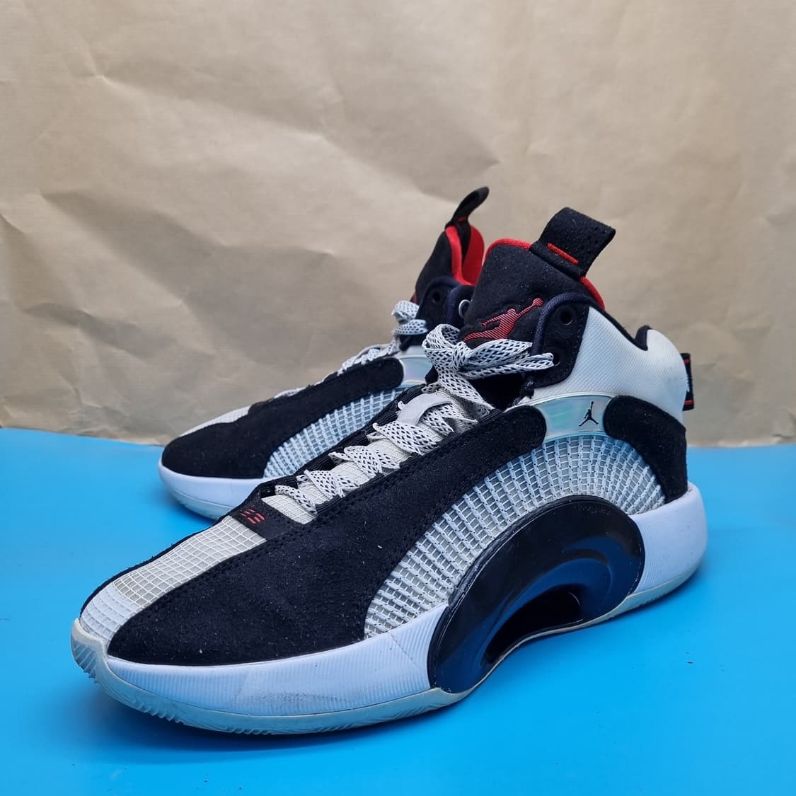 나이키 조던35 블랙 칠리레드 농구화270 상품이미지1