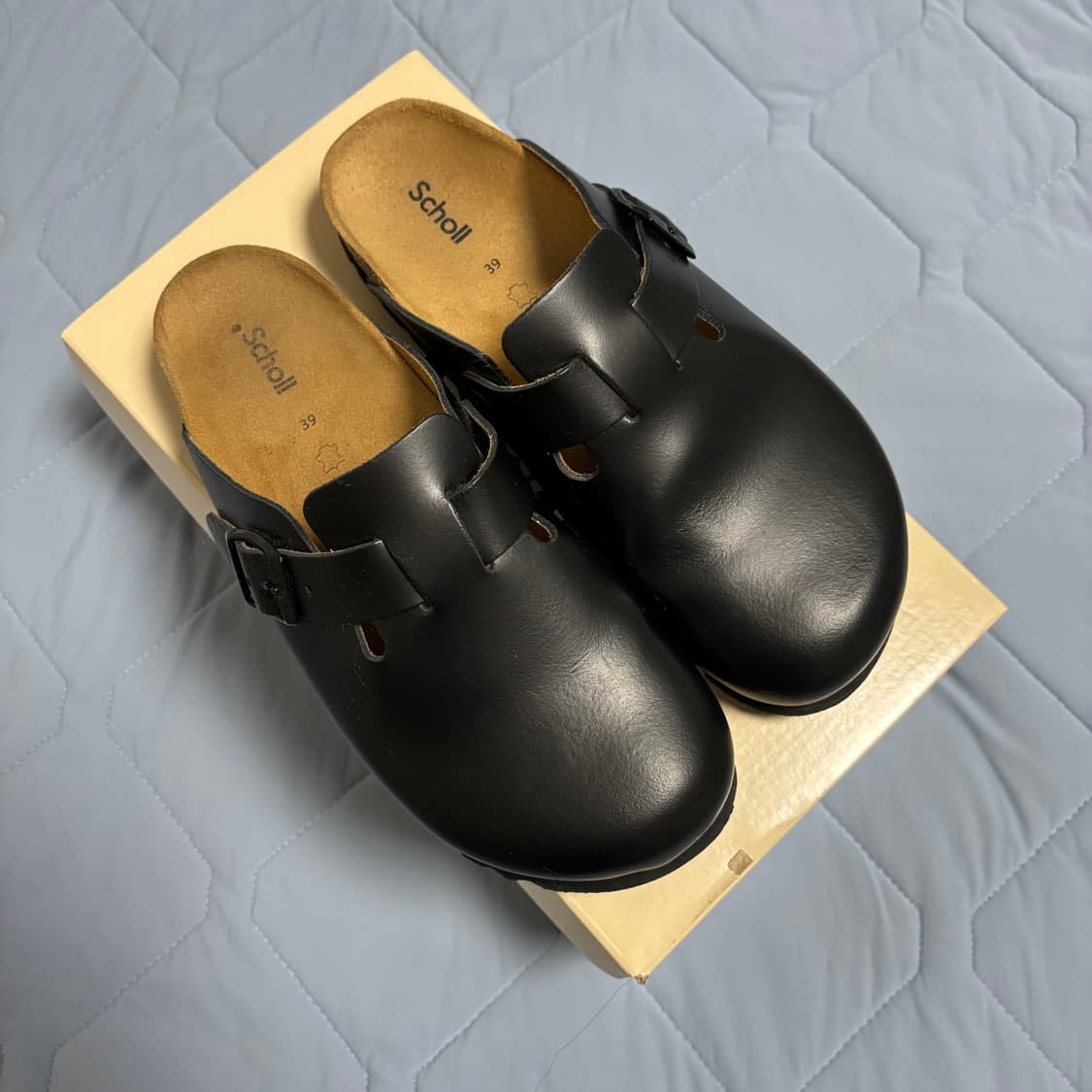 SCHOLL 숄 코르크 미드솔 크로그 샌들 블랙 39 (245 추천) 상품이미지5