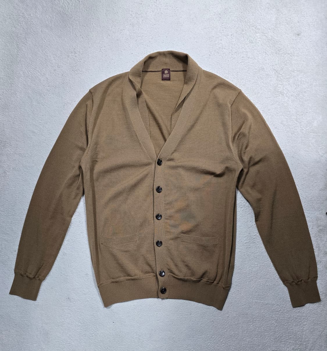 타케오 키쿠치 브라운 가디건 100사이즈 상품이미지2