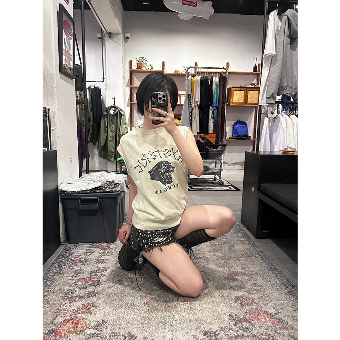 HYSTERIC GLAMOUR Detroit Tribe Vest 상품이미지3