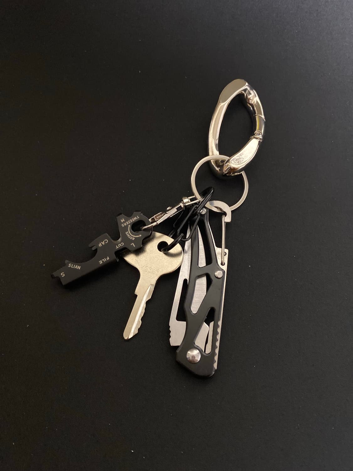 블럑 & 실버 키링 상품이미지2