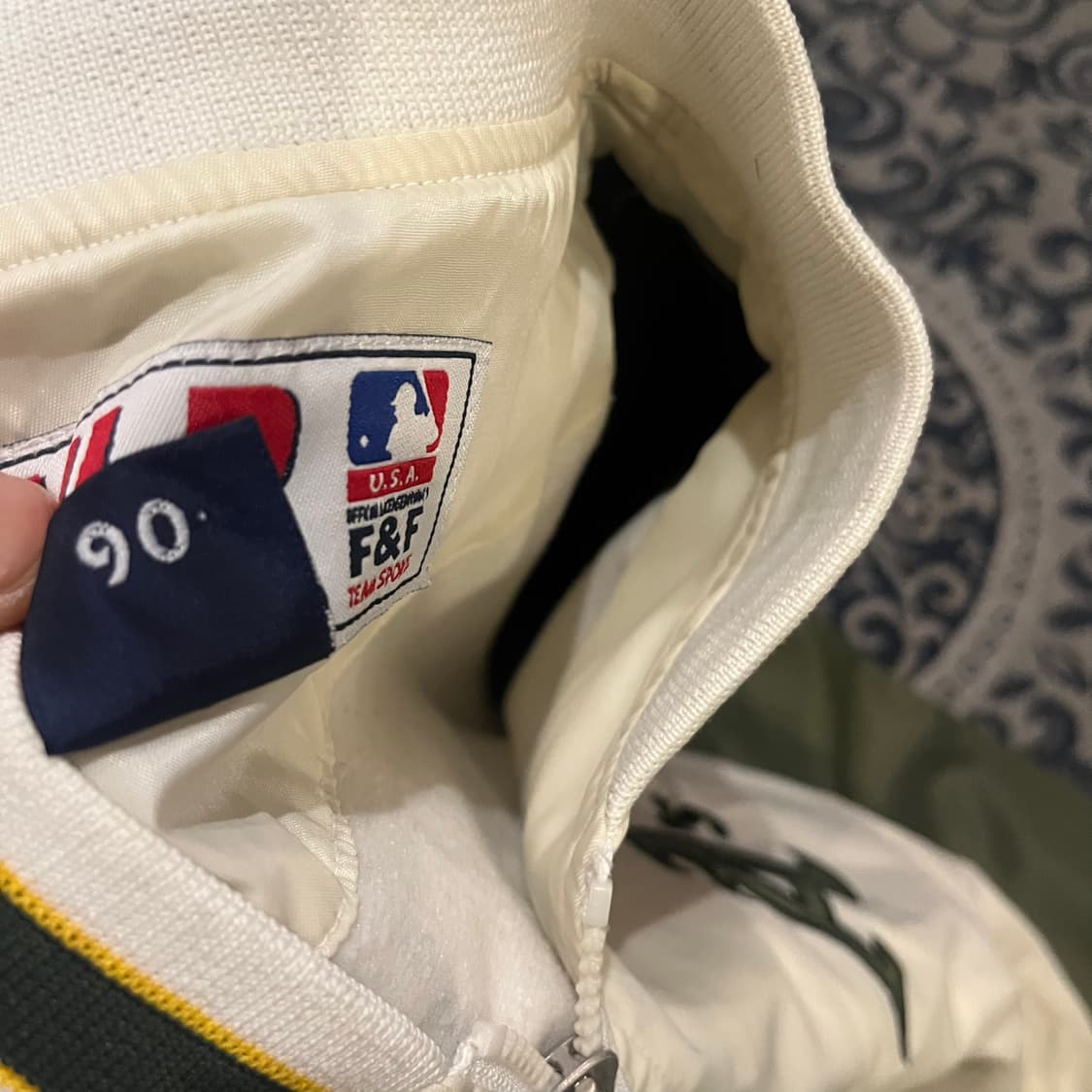 90 MLB 오클랜드 스타디움 자켓/W2274  상품이미지5