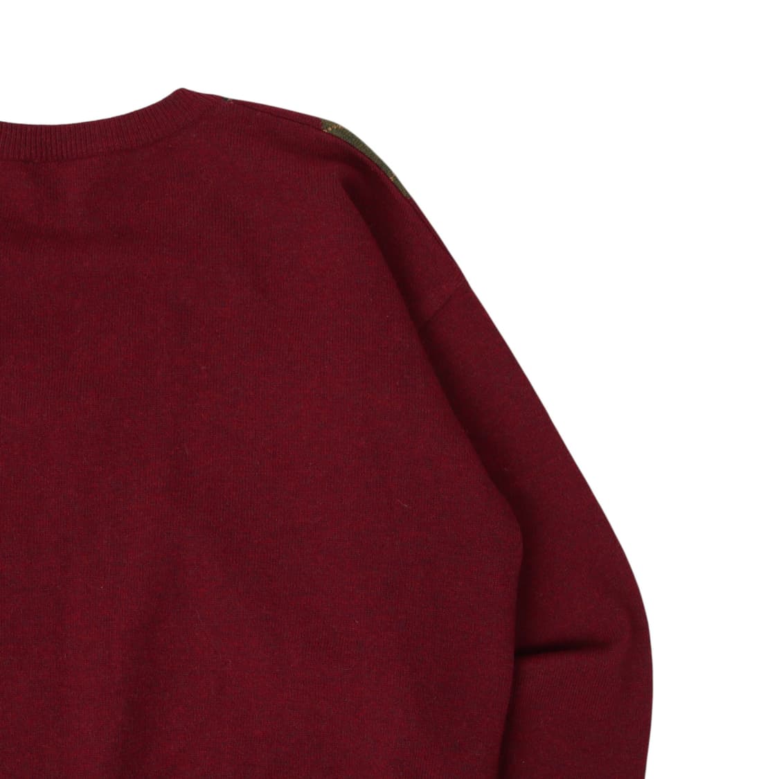 라코스테 레드 아가일 브이넥 니트 상품이미지6