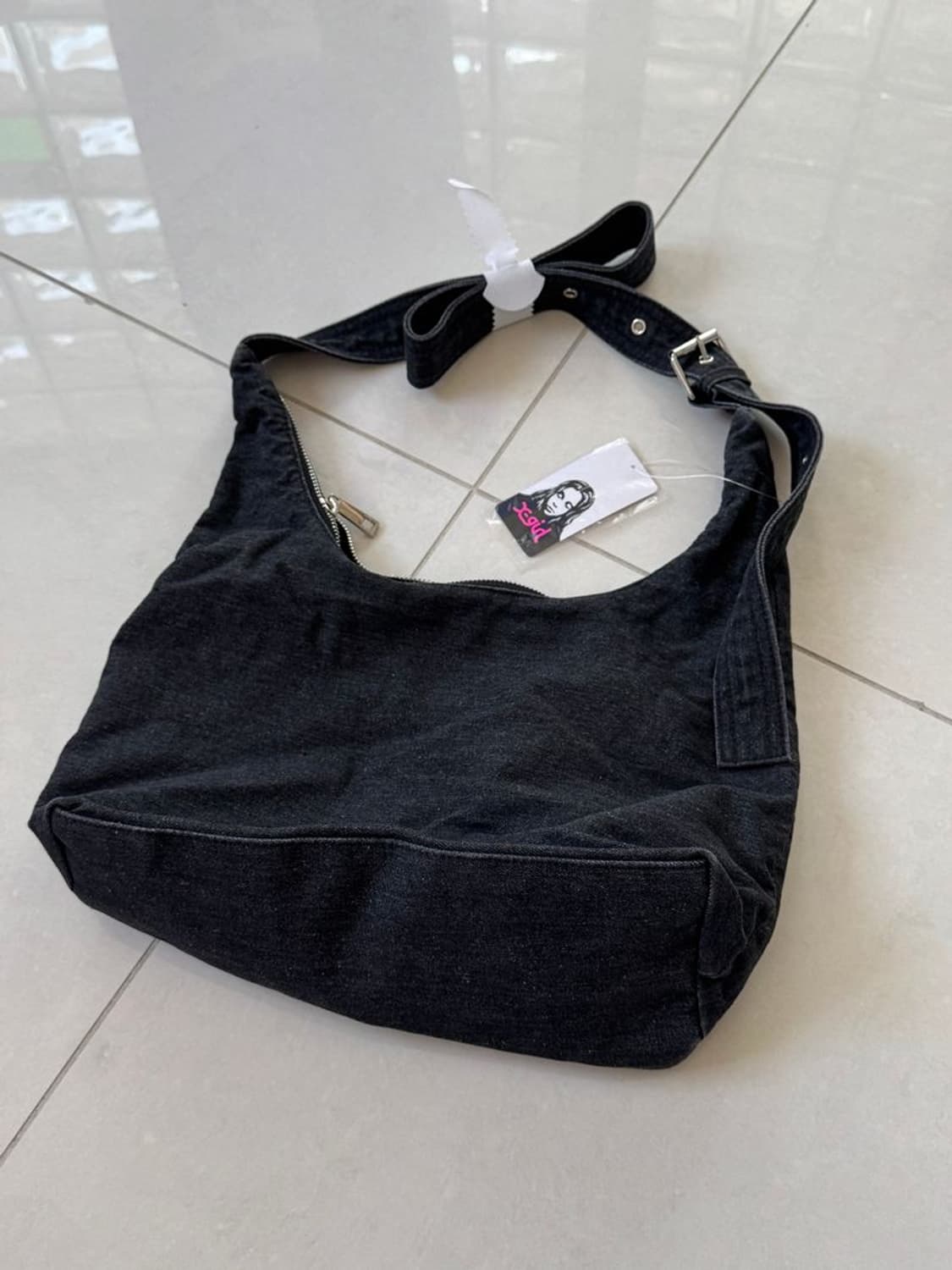 DENIM SHOULDER  데님 숄더백 상품이미지2
