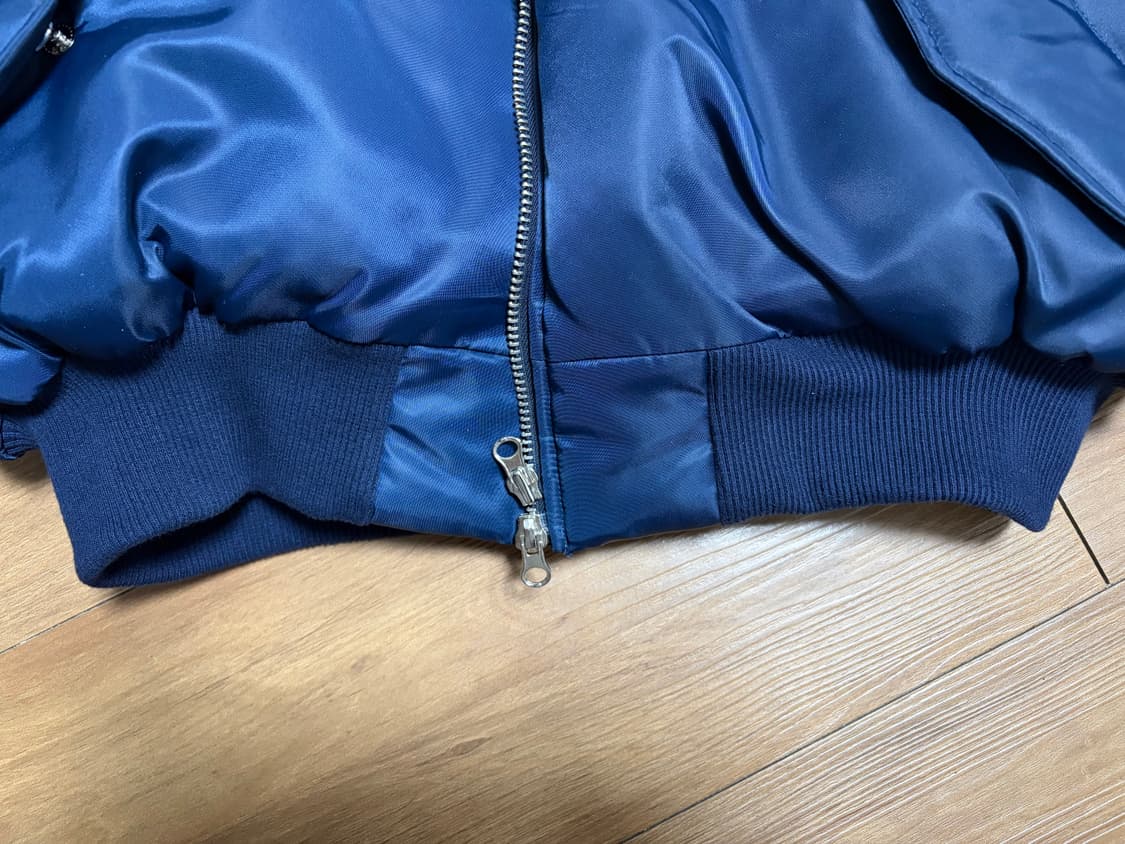 샵페어리 봄버 자켓 네이비 상품이미지5