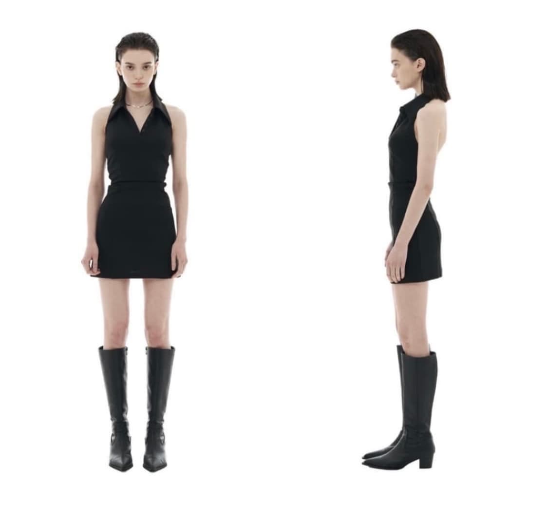 보헤미안서울 Collared Sleeveless Dress 카라 원피스 상품이미지4