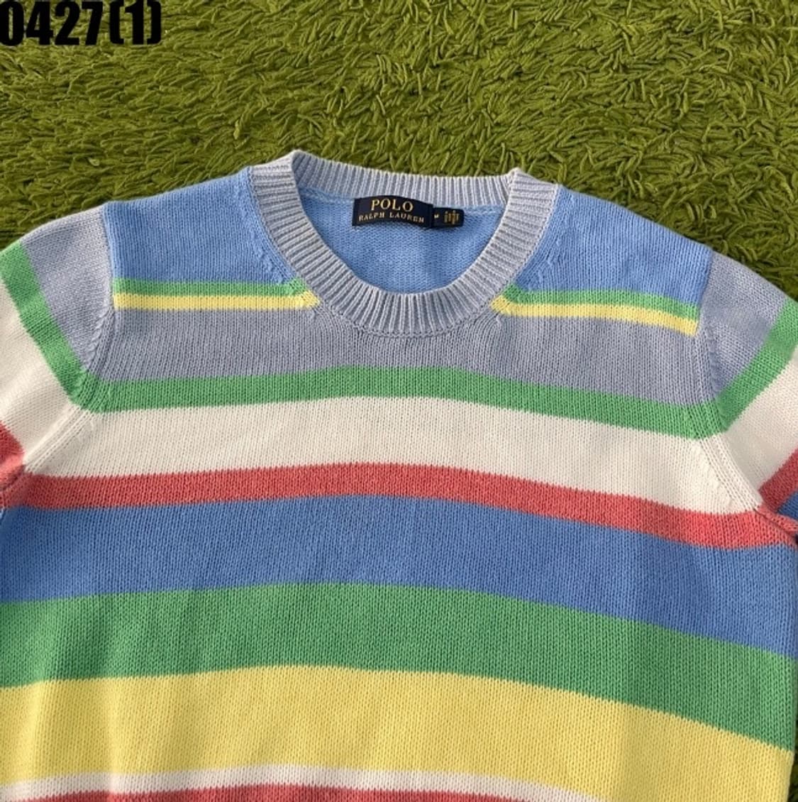 폴로 반팔 니트 상품이미지2