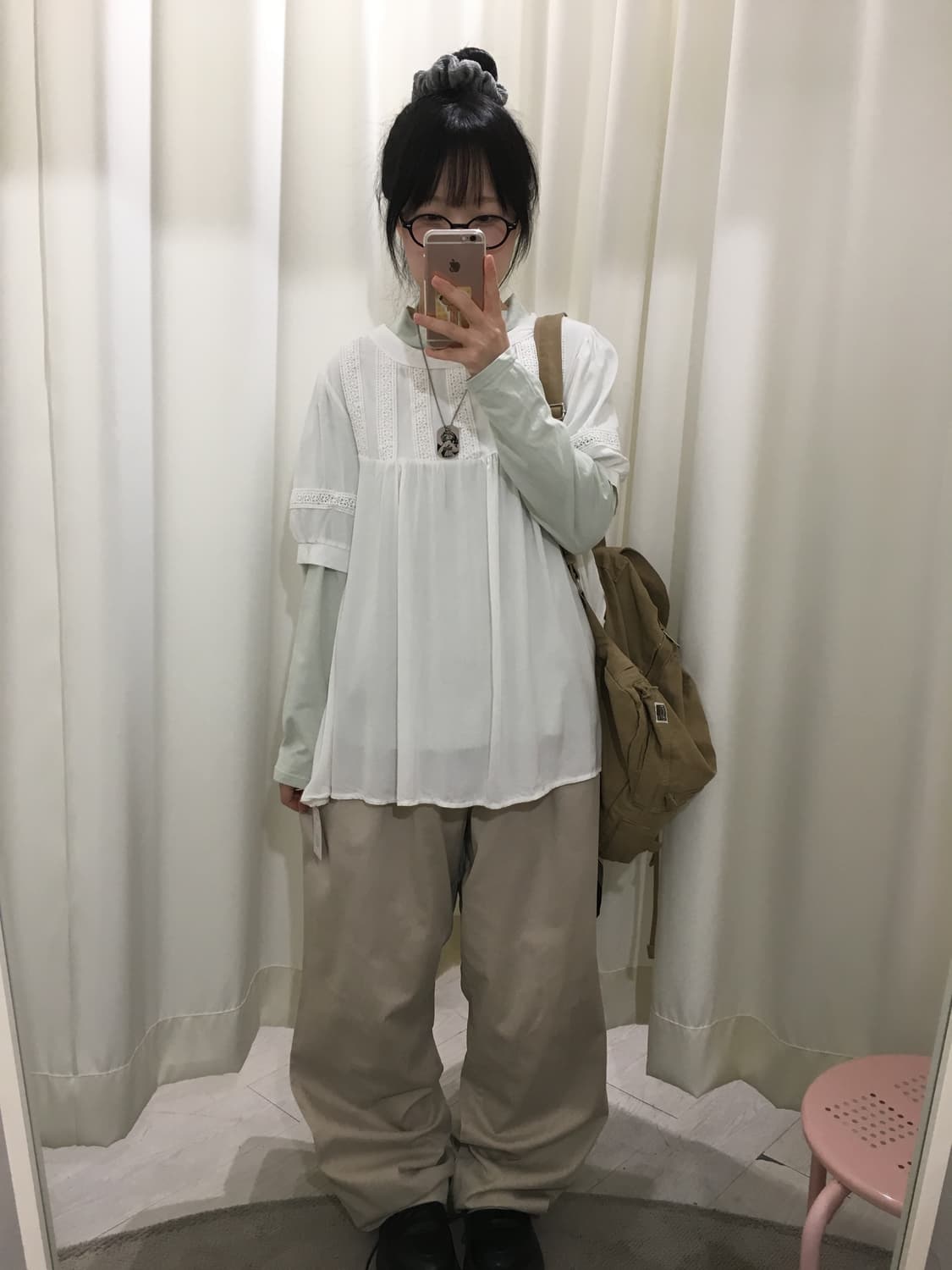 flower lace blouse 상품이미지1