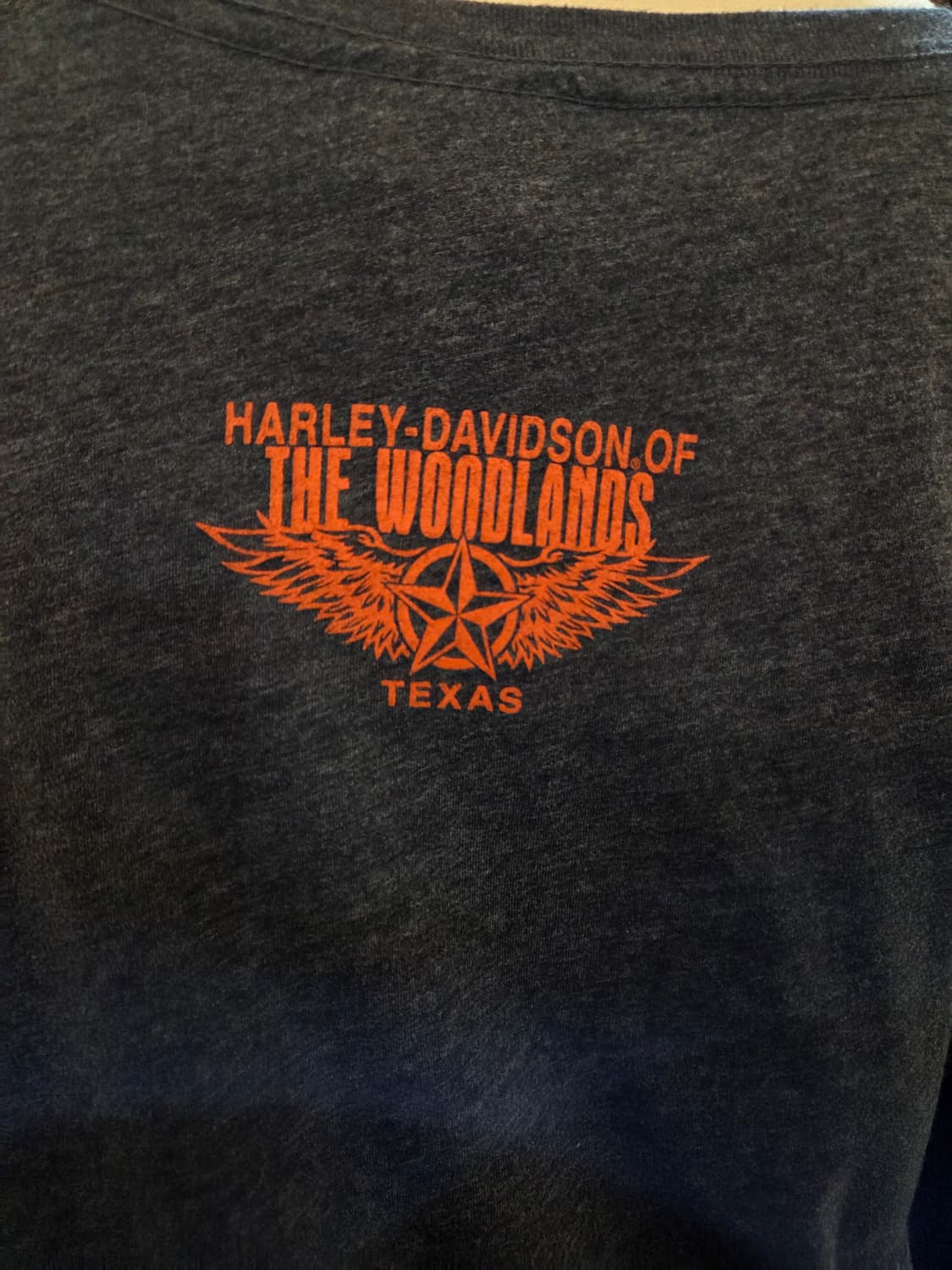 할리데이비슨 차콜그레이 큐빅반팔티 상품이미지5