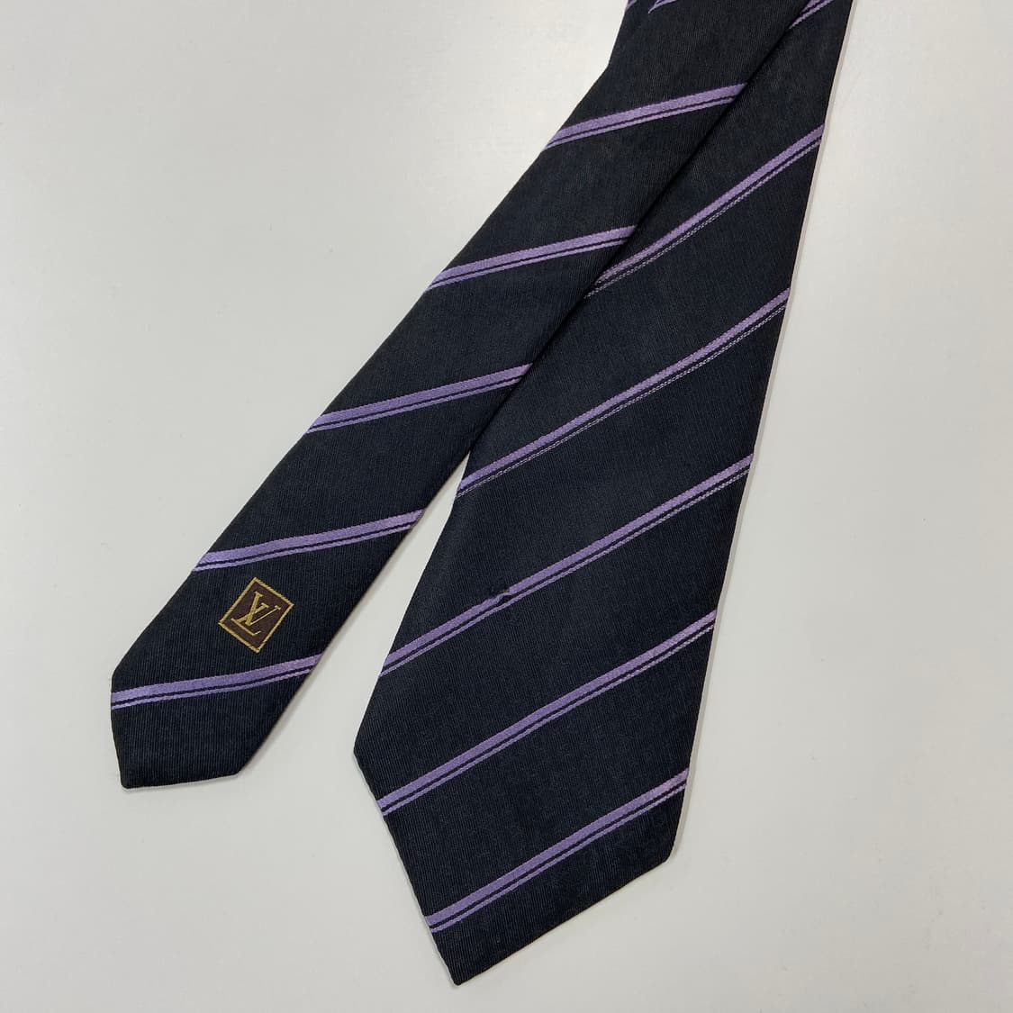 루이비통 (LOUIS VUITTON) 모노그램 명품 정품 넥타이 상품이미지2