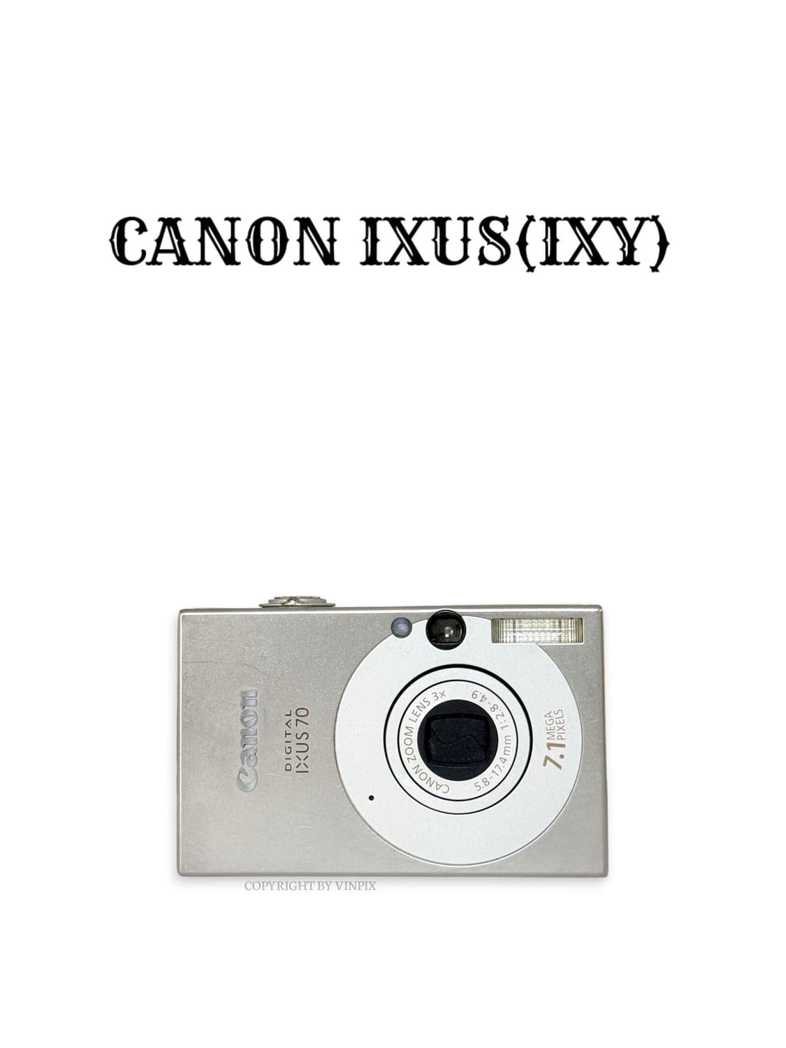 캐논 익서스 70(ixus 70) 디지털 카메라 디카 상품이미지1