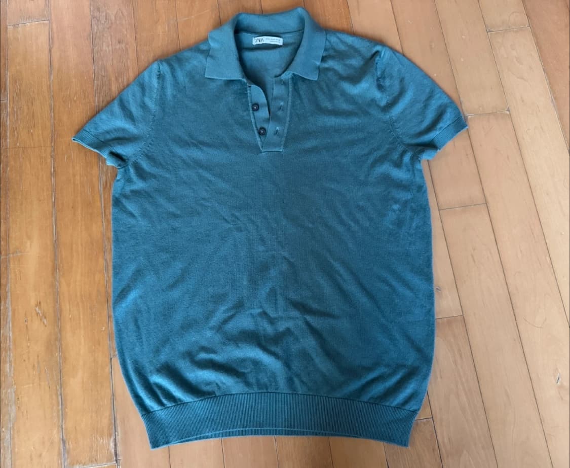 (새상품) 자라 반팔 카라티 카라넥 티셔츠 반팔 무신사 유니클로 지오지아 상품이미지4