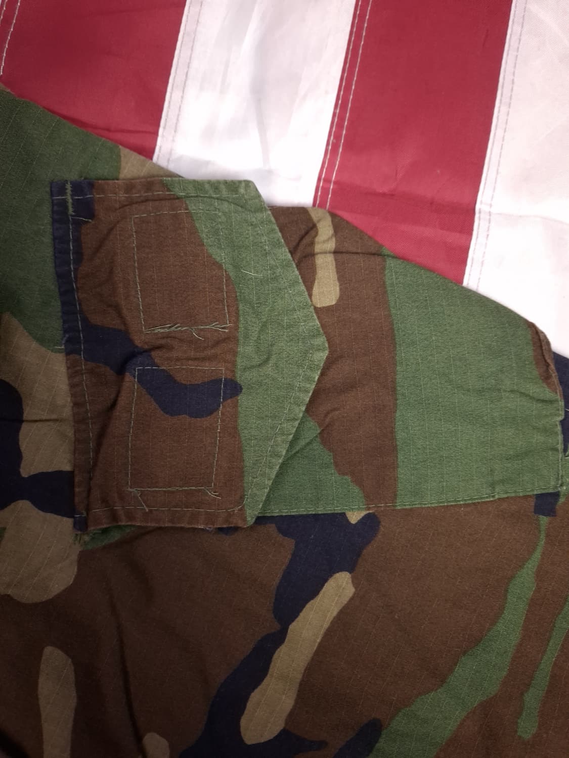 오리지날 미군 우드랜드 캐미칼 화생방복 자켓 상품이미지7