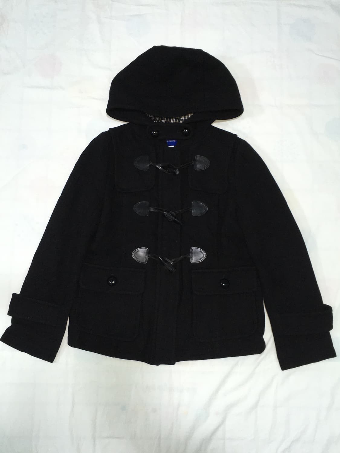 버버리 Burberry 블루라벨 블랙 떡볶이 코트 상품이미지1